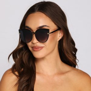 So Fab Cat-Eye Sunglasses
