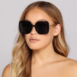 Let's Link Up Square Sunglasses