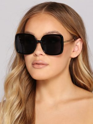 Let's Link Up Square Sunglasses