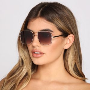 Sleek Style Ombre Sunglasses