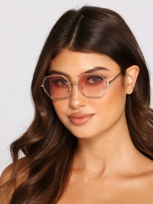 Making Trends Geometric Sunglasses