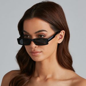 90's Moment Rectangular Sunglasses