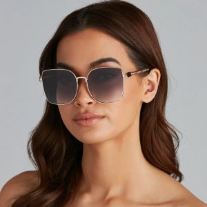 Rays For Daze Square Oversized Sunglasses