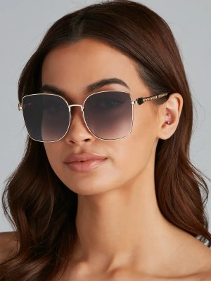 Rays For Daze Square Oversized Sunglasses