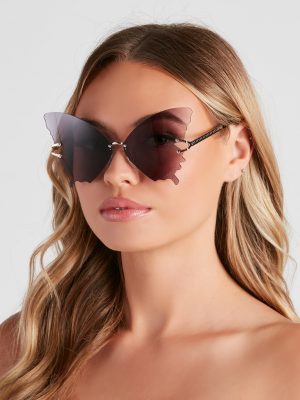 Trendy Boho Butterfly Sunglasses