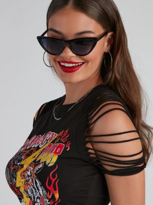 On Fleek Cat Eye Sunglasses