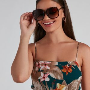 So Shady Square Oversized Sunglasses