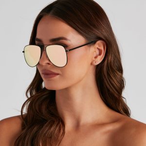Trendy Mood Ombre Aviator Sunglasses