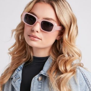 Cruise Control Rectangular Frame Sunglasses