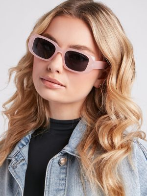 Cruise Control Rectangular Frame Sunglasses