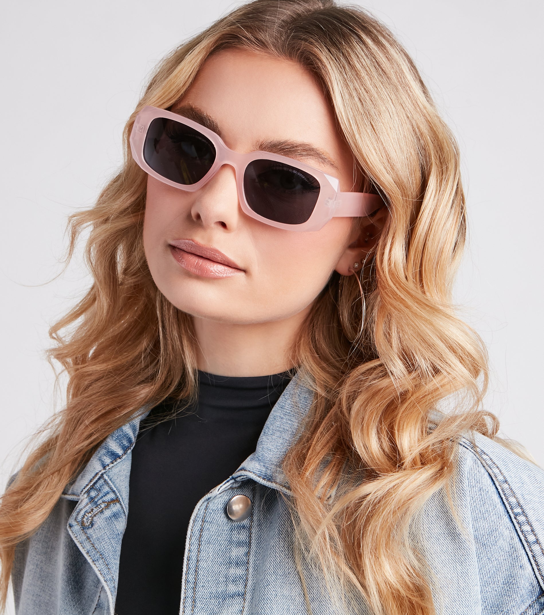 Cruise Control Rectangular Frame Sunglasses