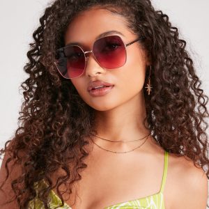 Smoke And Mirrors Square Sunglasses