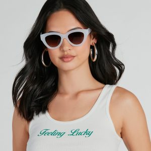 Trendy Attitude Cat-Eye Sunglasses