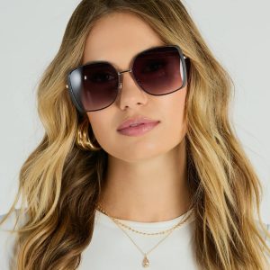 Bold Flair Oversized Square Sunglasses
