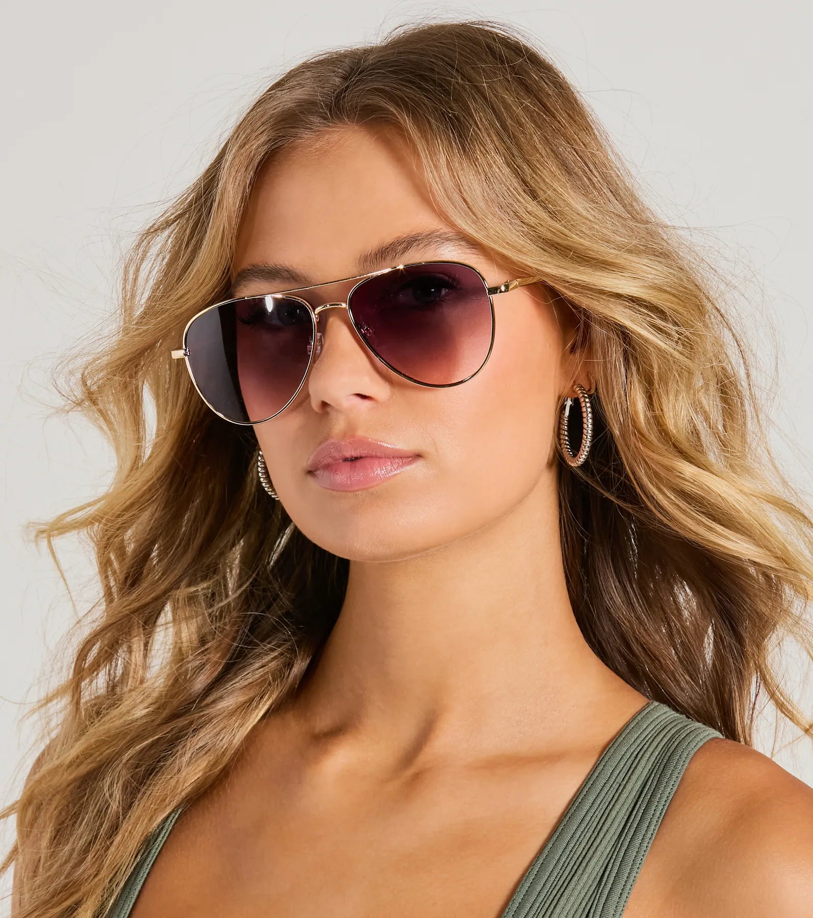 Instant Classic Aviator Sunglasses - Image 2