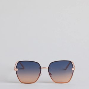 High Key Oversized Chain Sunglasses