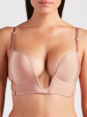 Plunge Low-Back Bra