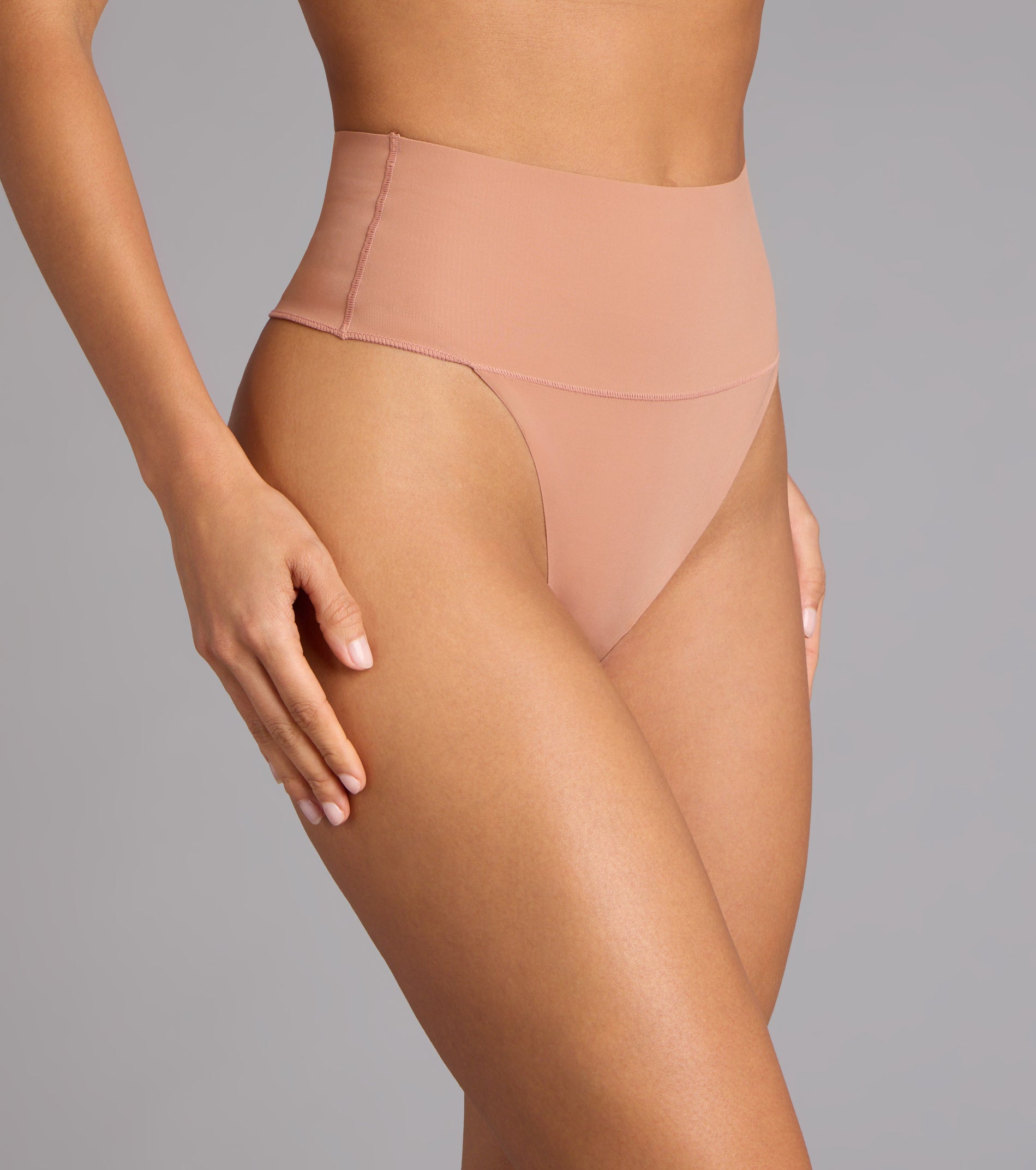 Seamless Secret Mid-Rise Shaping Thong - Image 3