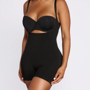 Seamless Shaping Boy-short Bodysuit