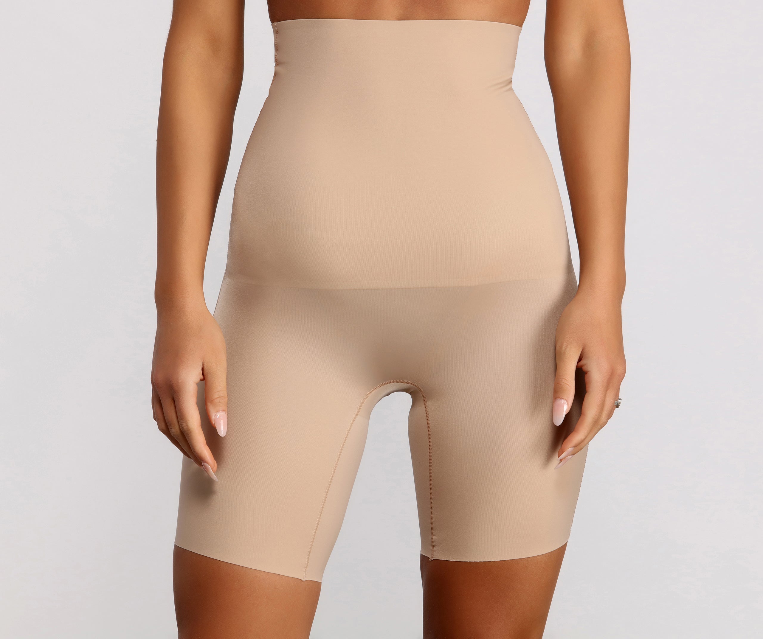 Seamless High Waist Shaper Shorts - Image 3