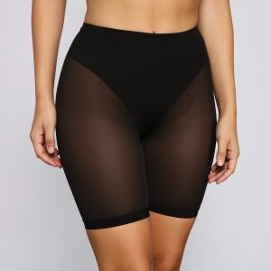 So Sleek High Rise Mesh Shaper Thong