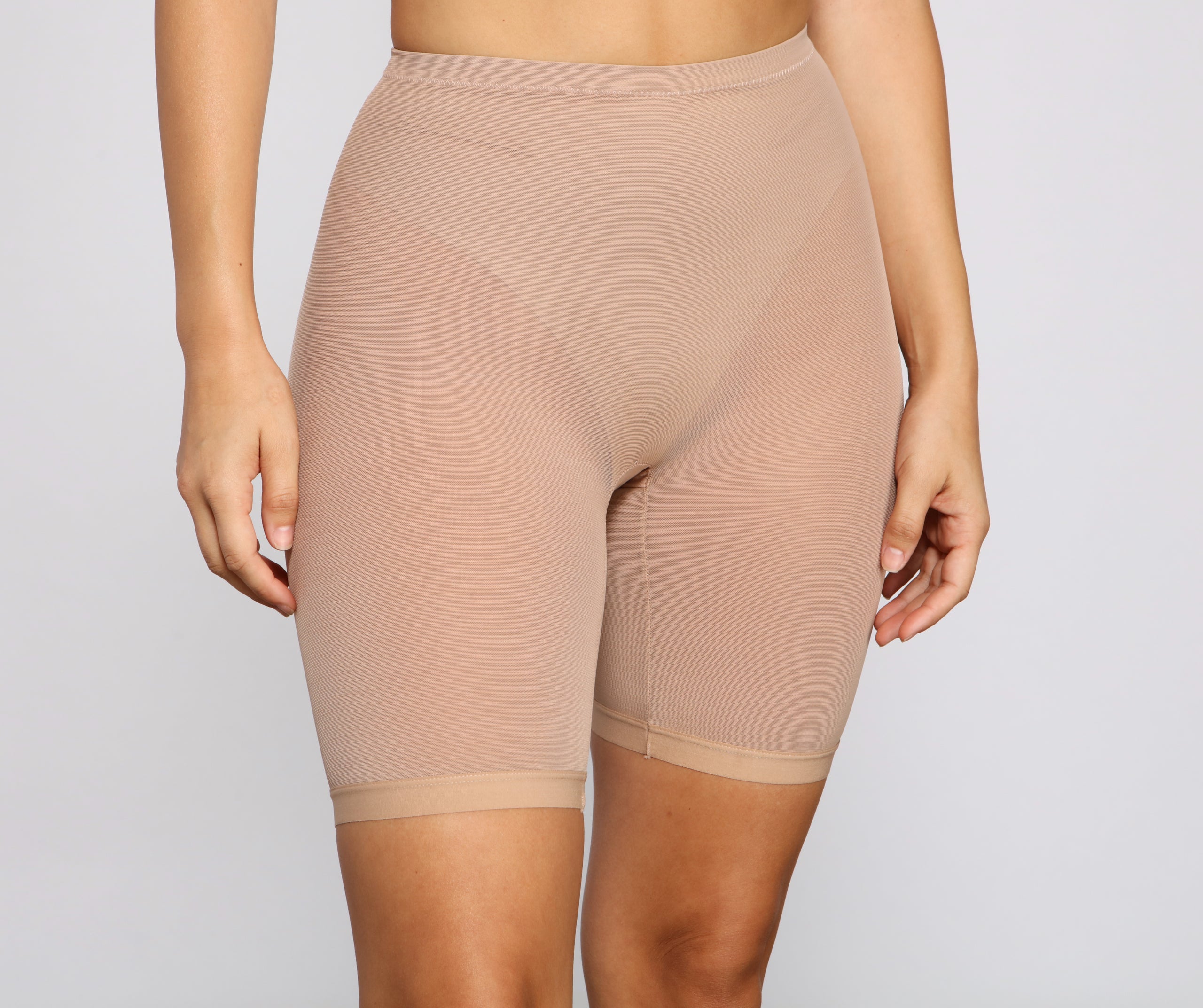 So Sleek High Rise Mesh Shaper Thong - Image 3