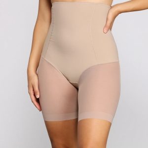 Mesh Shaper Biker Shorts