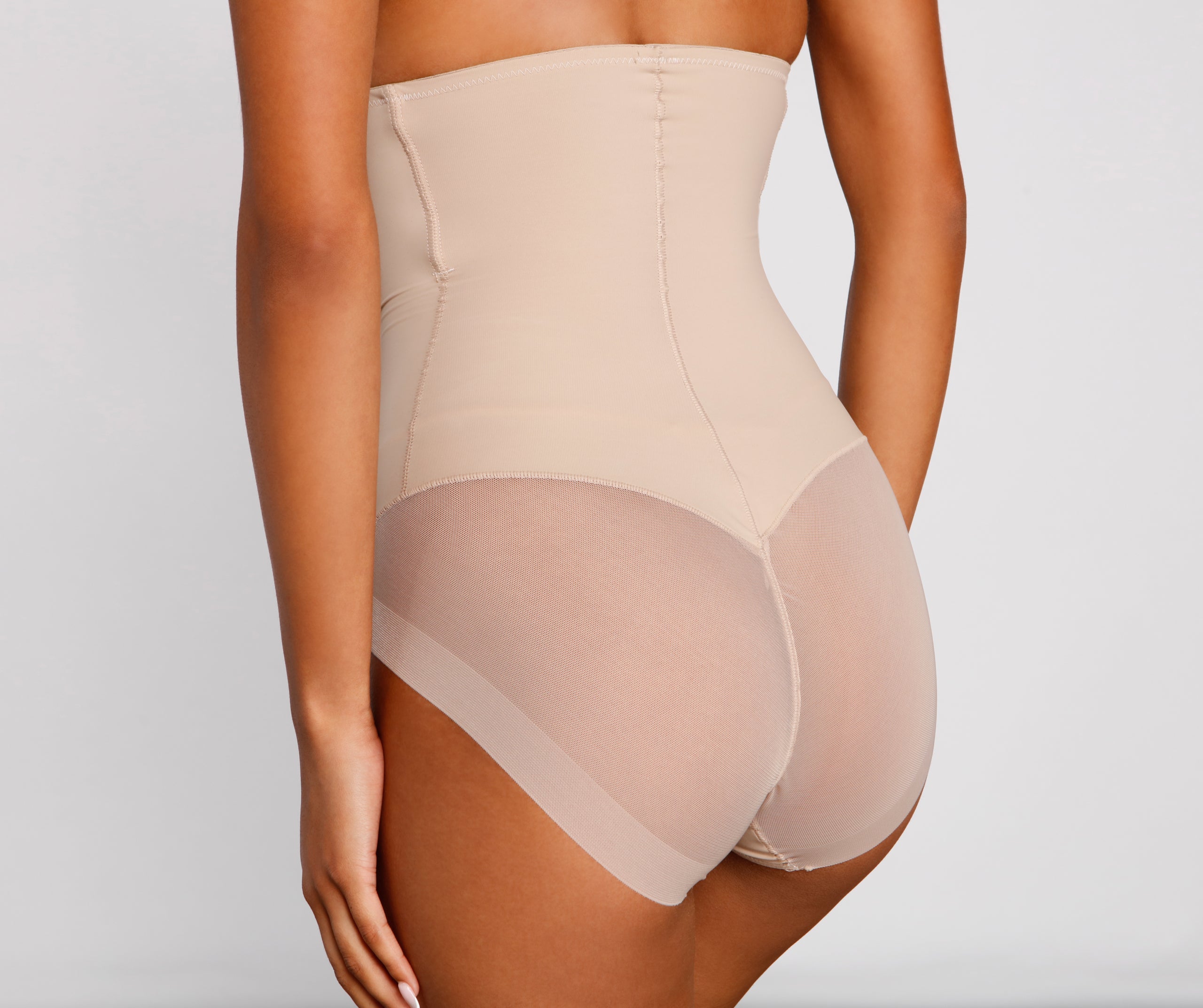 Be Smooth Mesh Back Brief Shaper - Image 2