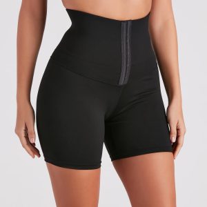 Cinched Silhouette Corset Shaper Shorts