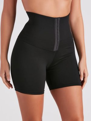 Cinched Silhouette Corset Shaper Shorts