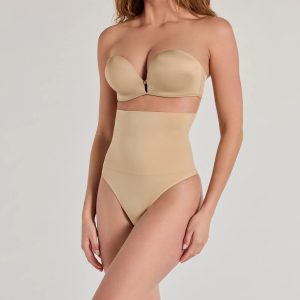 Smoothing High Waist Thong Shaper