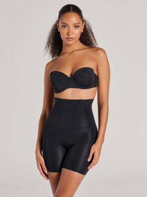 Smooth Look Scuba High Waist Shaper Shorts