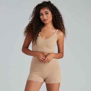 Cuddle Up Chenille Pajama Tank