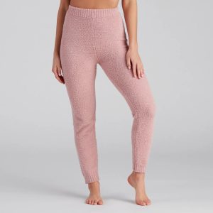 Cozy Snuggles Chenille PJ Leggings