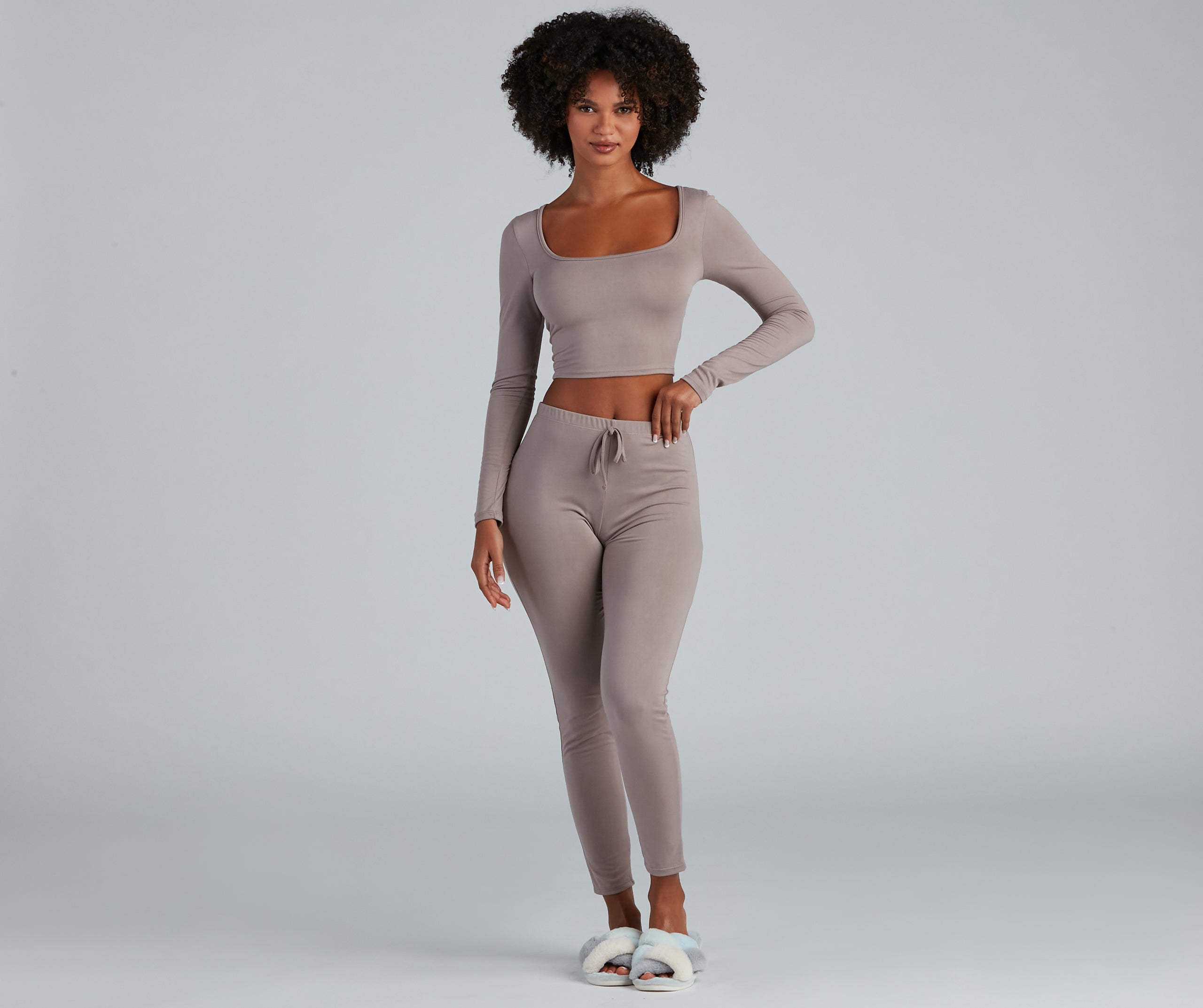 Cozy Essential Pajama Leggings - Image 4
