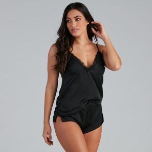 Sweet Dreams Satin Pajama Set