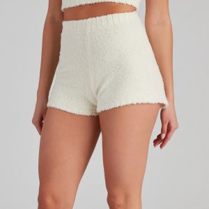 Forever Cozy Chenille Pajama Shorts