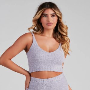 Forever Cozy Chenille Pajama Tank