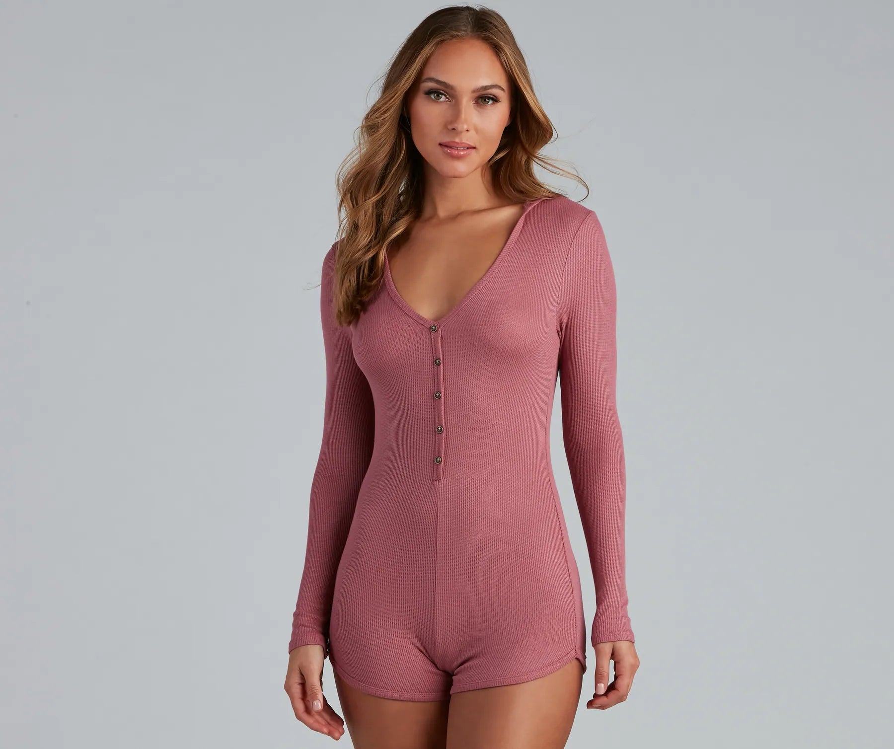 Sweet Dreams Pajama Knit Romper - Image 4