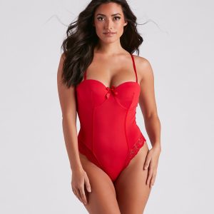 Lovestruck Lace Teddy Bodysuit