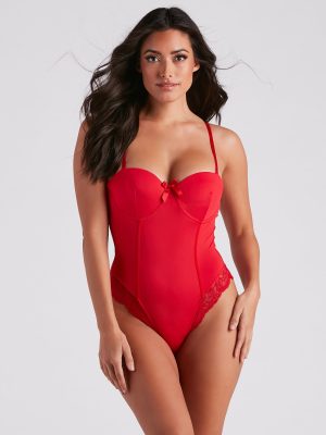 Lovestruck Lace Teddy Bodysuit