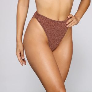 Glam And Glitz High Waist Bikini Bottoms