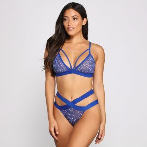 Glitz And Glamour Bralette And Panty Set