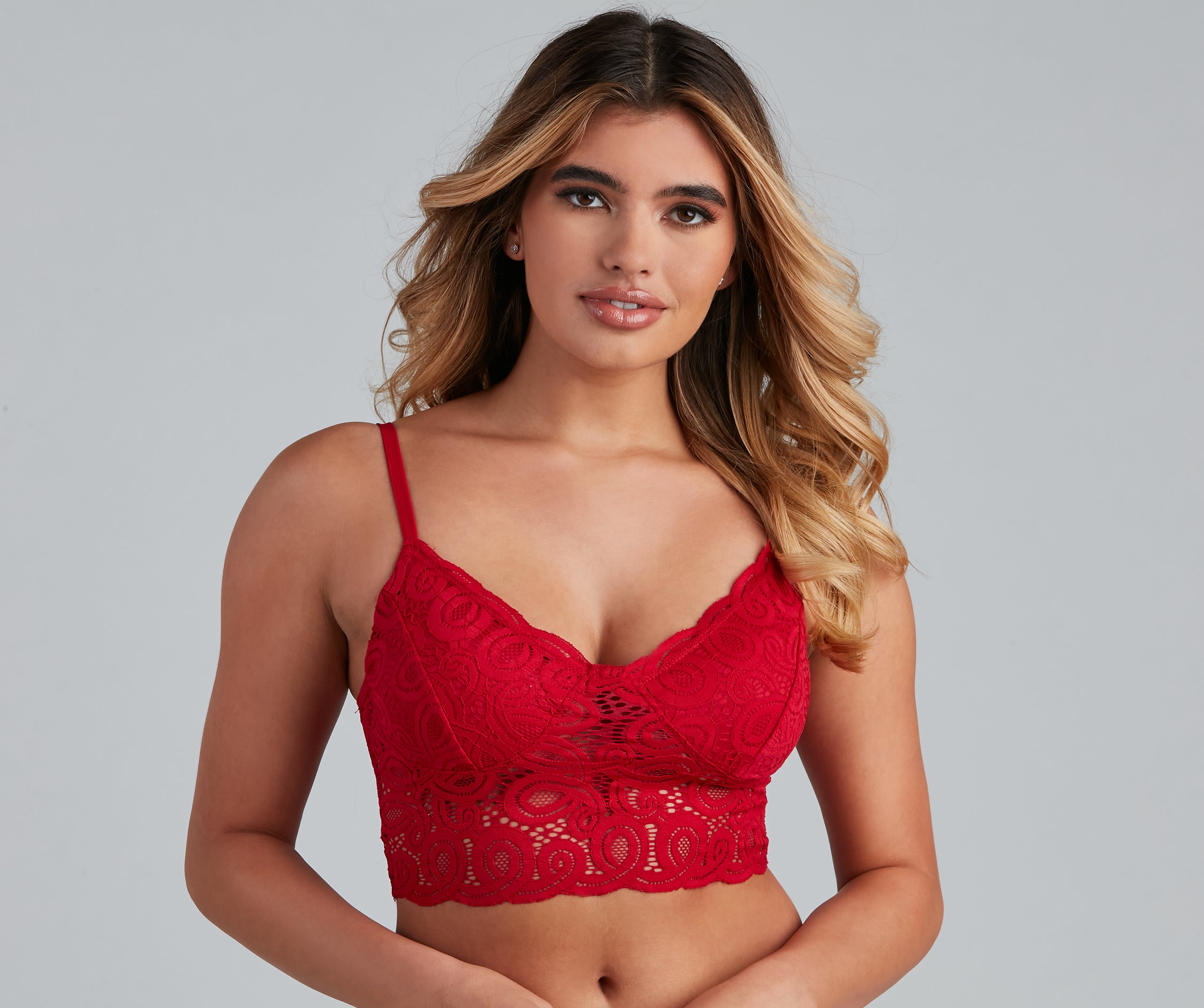 Effortless And Sultry Lace Bralette - Image 5