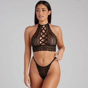 Daring And Dreamy Lace Bra And Panty Set
