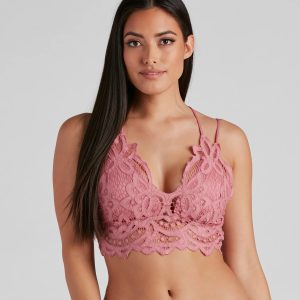 Femme Boho Crochet Lace Bralette