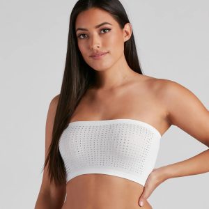 Subtle Glam Rhinestone Bandeau