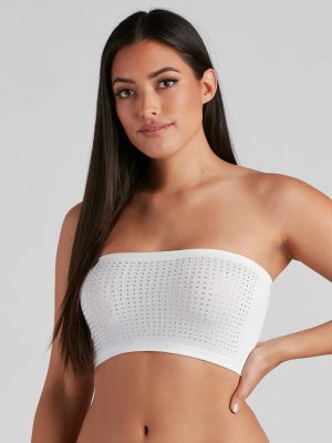 Subtle Glam Rhinestone Bandeau