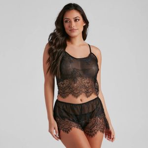 Lacy and Chic Lingerie Set