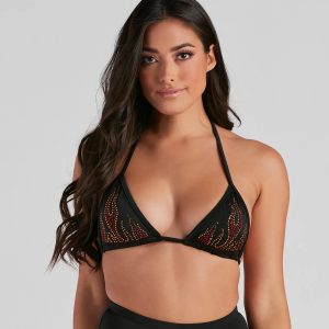 Too Hot To Handle Triangle Bra